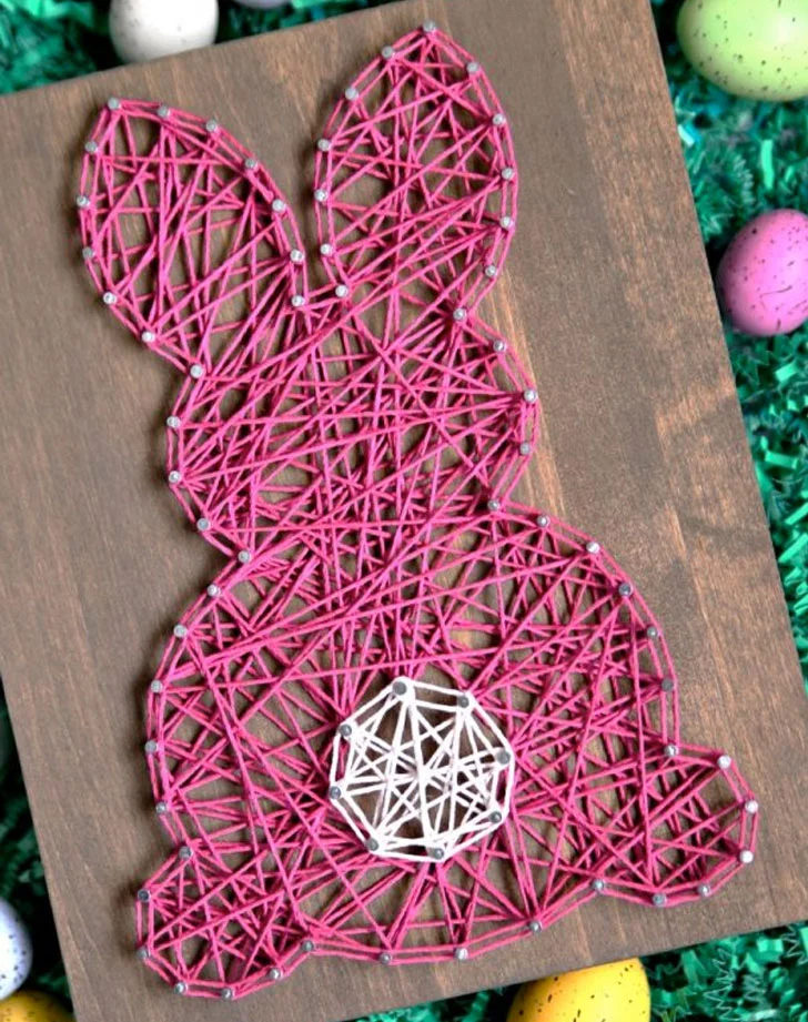 yarn suncatcher